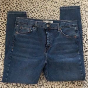 Topshop Jamie Moto Jeans